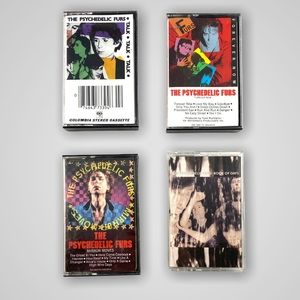 Vintage Set of Four Psychedelic Furs Cassettes